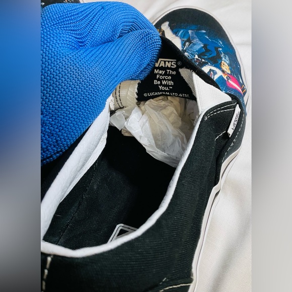 Vans X Star Wars Classic Rare Slip-On 2014 Graphic Shoes- No Box - Picture 7 of 8